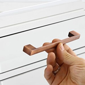 Gölcük 160 Mm Mutfak Kulpu Çekmece Dolap Kapak Kulbu Antik Bakır Metal Kulp Mobilya Dolabı Kulpları