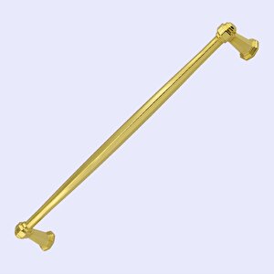 Sütun Mobilya Mutfak Dolabı Çekmece Dolap Kapak Kulpu Düz Metal Kulpları Kulbu Kulpu 224 Mm Altın