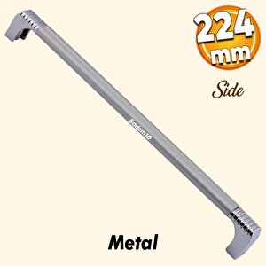 Side 224 Mm Çekmece Dolap Kulpu Mobilya Dolabı Kulpları Mutfak Kulbu Metal Kulp Krom Renk 224 Mm
