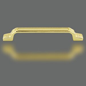 Can Ayder Mobilya Mutfak Dolabı Çekmece Dolap Kapak Kulpu Düz Metal Kulp Kulbu Kulpu 128 Mm Altın