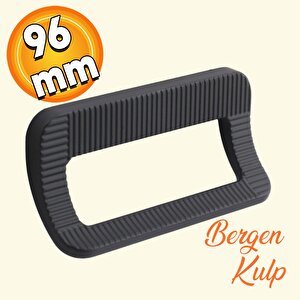 Bergen Desenli Mobilya Mutfak Dolabı Çekmece Dolap Kapak Kulpu Kulpları Kulbu Metal Kulp Siyah 96 Mm