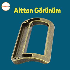 Bergen Metal Eskitme Antik Sarı (96 Mm-9.6 Cm) Mobilya Mutfak Çekmece Dolap Kulpu Kulbu Kulpları