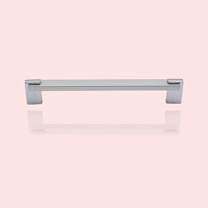Mobilya Metal Kulp Defne 128 Mm Krom Mutfak Dolabı Çekmece Tv Ünite Dolap Kapak Kulpu Kulpları Kulbu