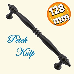 Petek Ayder Mobilya Mutfak Dolabı Çekmece Dolap Kapak Kulpu Düz Metal Kulp Kulbu Kulpu 128 Mm Siyah