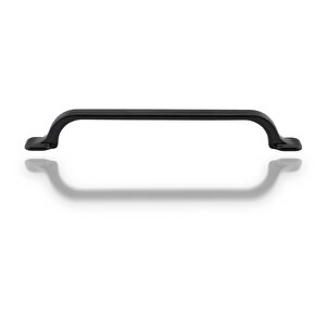 Zümre 160 Mm Düz Mobilya Mutfak Dolabı Çekmece Dolap Kapak Kulpu Kulbu Siyah Metal Kulp