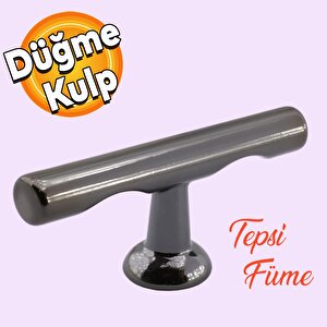 Tepsi Düğme Dolap Mobilya Mutfak Dolabı Çekmece Dolap Kapak Kulpu Kulpları Kulbu Metal Kulp Füme