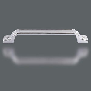 Can Mobilya Mutfak Dolabı Çekmece Dolap Kulpu Düz Metal Kulpları Kulbu Kulpu (128 Mm-12.8 Cm) Krom