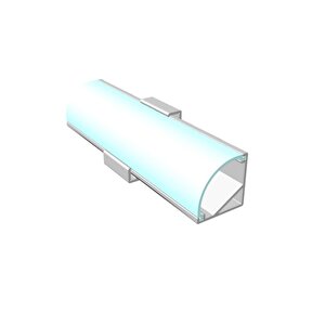 Arge Led Mutfak Dolabı Ve Tezgah Altı Bombe Difüzörlü Köşe Bar Led 12v 3000k 200cm 200 cm