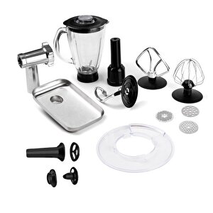 Yui M120 Multi-fonksiyonel Stand Mikser Gri