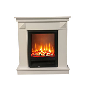 Luna İki Kademeli Isıtıcı Fanlı Elektrikli Şömine