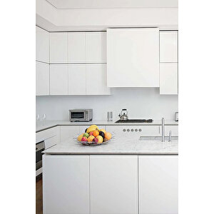 Mat Beyaz Yapışkanlı Kaplama Folyosu  50 Cm  X 1 Mt