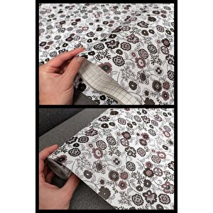 Desenli Kendiliginden Yapışkanlı Kaplama Folyosu 45 Cm X 5 Mt Efl069