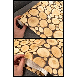 Desenli Kendiliginden Yapışkanlı Kaplama Folyosu 45 Cm X 1 Mt Efl180