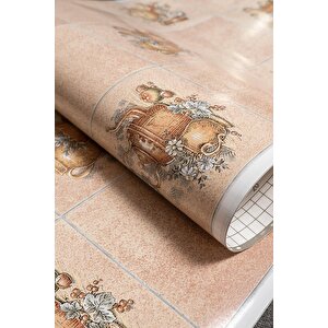 Desenli Kendiliginden Yapışkanlı Kaplama Folyosu 45 Cm X 2 Mt Efl227