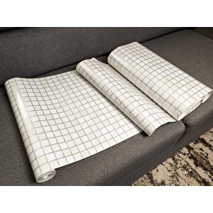 Desenli Kendiliginden Yapışkanlı Kaplama Folyosu 45 Cm X 1 Mt Efl091