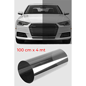 Cam Filmi Siyah Amerikan Çizilmez  Açık Ton 100 Cm X 4 Metre