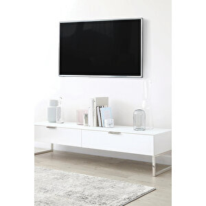 Mat Beyaz Yapışkanlı Kaplama Folyosu  50 Cm  X 10 Mt