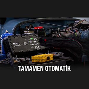 Noco Geniuspro50 6v/12v/24v 1000a Akıllı Akü Şarj Ve Akü Bakım/desülfatör/power Supply