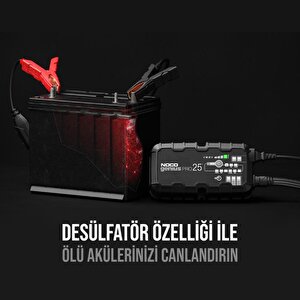 Geniuspro25 6v/12v/24v 1000a Akıllı Akü Şarj Ve Akü Bakım/desülfatör/power Supply