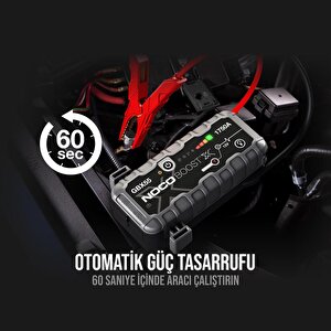 Noco Gbx55 12v 1750amp Ultrasafe Lityum Akü Takviye + Powerbank + Led Lamba