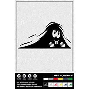 Tavşan Di̇şli̇ Canavar Sticker 30 X 15 Cm Ego00011