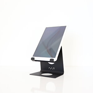 Hansdo Tablet Standı - Tablet Tutucu - Kitap Tutucu - Metal - Siyah - STS1BL