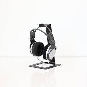 Hansdo Kulaklık Standı - Kulaklık Tutucu - Metal - Siyah - SHS1BL