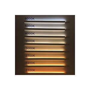 Argeled Mutfak Dolabı Ve Tezgah Altı Gömme Led Armatür 12v 3000k 100cm
