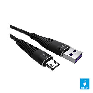 Usb Mi̇cro 5a 100w Örgülü Hızlı Şarj Ve Data Kablosu 2 Metre