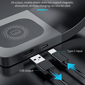 Shaza 4in1 Megsafe 15w Hızlı Kablosuz Şarj İstasyonu İphone Airpods Watch Uyumlu Beyaz