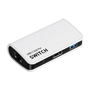 Shaza Hagibis Type-c 4in1- 4k Hdmi, Rj45, Usb 3.0, Pd100w Dönüştürücü Hub Adaptör