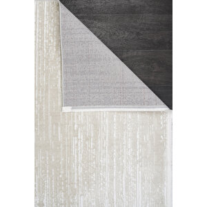 Konfor Jasmine 1452 Krem Bej Modern Dokuma Yolluk Halı 120x500 cm