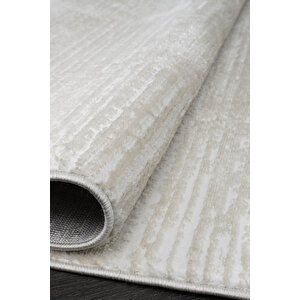 Konfor Jasmine 1452 Krem Bej Modern Dokuma Yolluk Halı 120x500 cm
