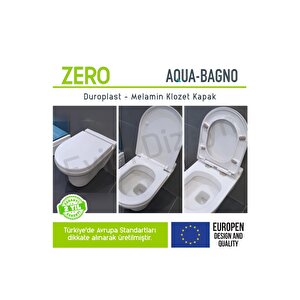 Zero Yavaş Kapanan Klozet Kapağı -duroplast