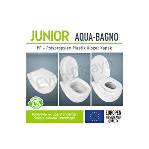 Aqua Bagno  Junior Çocuk Adaptörlü Klozet Kapağı
