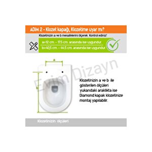 Aqua Bagno Diomand Yavaş Kapanan Klozet Kapağı