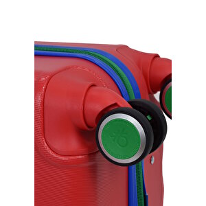 United Colors Of Benetton Lüx Abs Orta Boy Valiz Kırmızı Bnt600