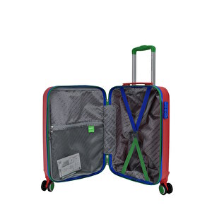United Colors Of Benetton Lüx Abs Kabin Boy Valiz Kırmızı Bnt600