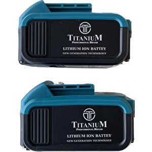 Titanium Gta40 Çift Akülü Budama Makası Ve Akülü Budama Testeresi Set