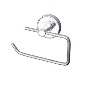 Banora Basic Açık Tuvalet Kağıtlığı, Paslanmaz Metal, Krom
