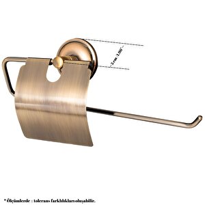 Decordem Banora Antiq Lux Kapaklı Havluluk, Banyo, Mutfak, Peçetelik, Askılık, Paslanmaz Metal, Bronz