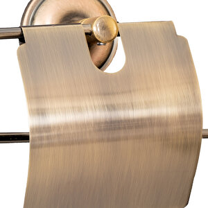 Decordem Banora Antiq Lux Kapaklı Havluluk, Banyo, Mutfak, Peçetelik, Askılık, Paslanmaz Metal, Bronz