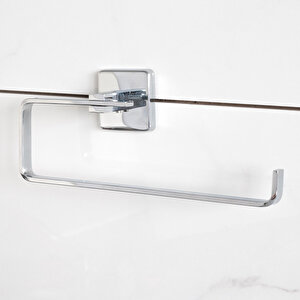Decordem Banora Infinity Premium Kağıt Havluluk, Banyo, Mutfak, Pirinç Paslanmaz, Krom