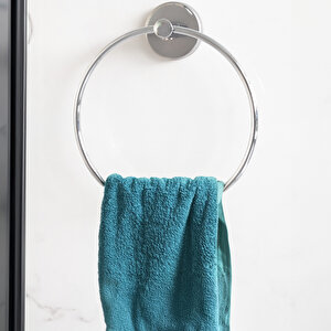 Banora Runa Yuvarlak Havluluk, Banyo, Mutfak, Paslanmaz Metal, Krom