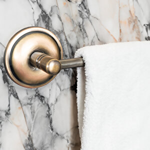 Decordem Banora Antiq Lux Uzun Havluluk, Banyo, Mutfak, Askılık, Paslanmaz Metal, Bronz