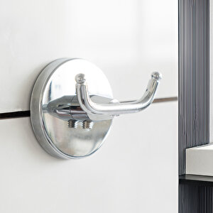 Banora Basic Banyo Askılığı, Paslanmaz Metal, Krom