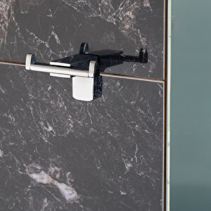 Decordem Banora Ikon Premium Banyo Askılığı, Pirinç Paslanmaz,  Krom
