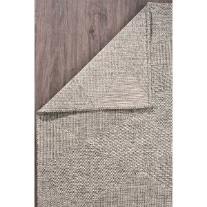 Rusticana 3104 Naturel Jüt Halı Modern Örme Kilim