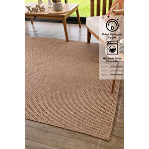 Rusticana 3101 Naturel Jüt Halı Modern Örme Kilim 140x200