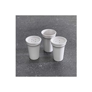 Schafer Queen Classy Bone Yemek Takımı - 60 Parça Gümüş - 1s5900- 01001-gum01
